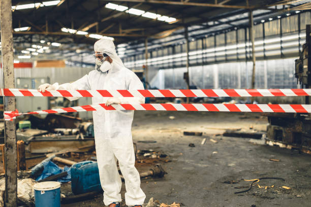 Professional Odor Removal technician working in Crockett, CA